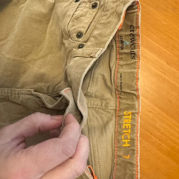 Boys crewcuts Tan Corduroy Pants - Picture 2 of 3